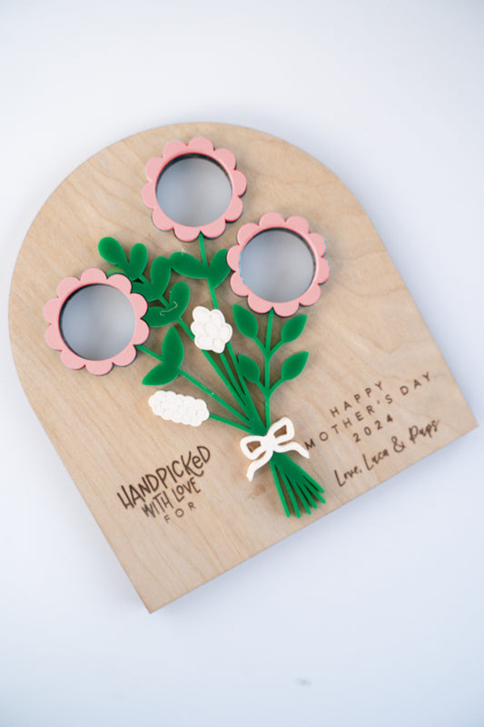 Hand-Picked Floral Mothers Day Picture Frame