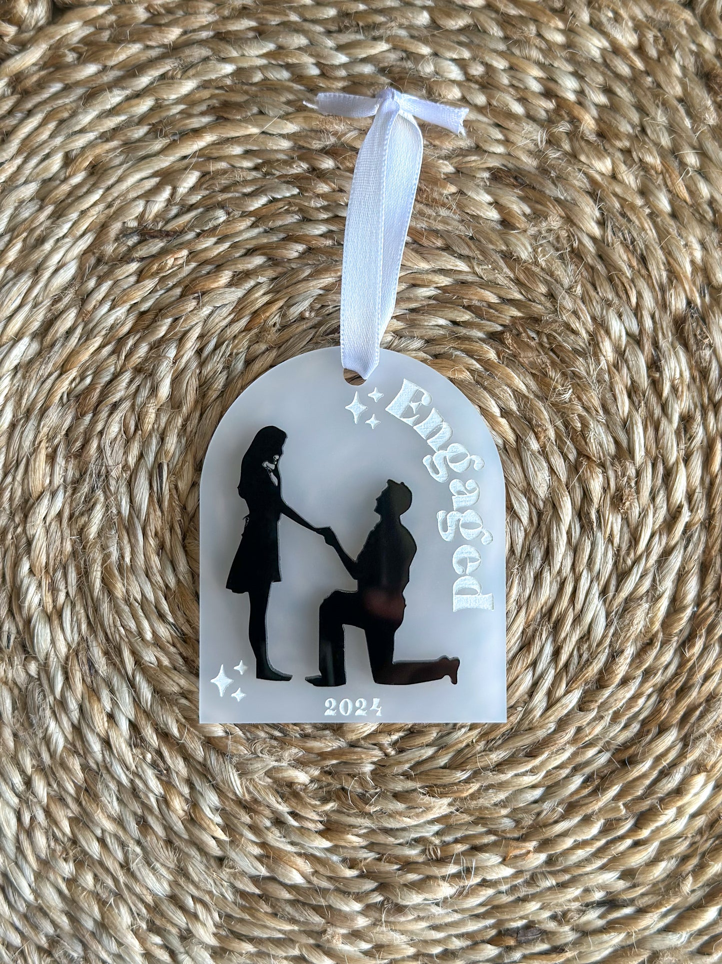 We're Engaged Ornament