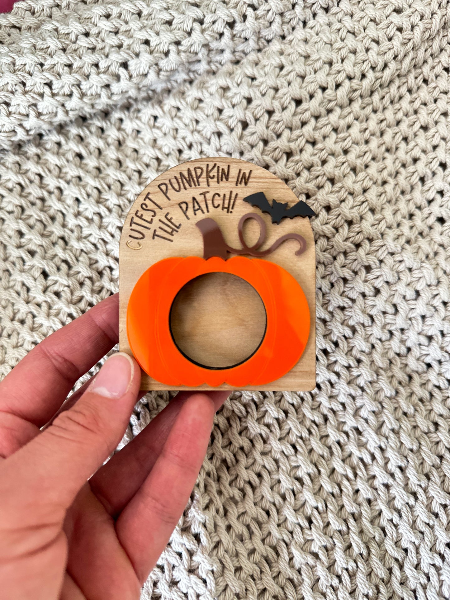 Cutest Pumpkin in the Patch Fridge Magnet