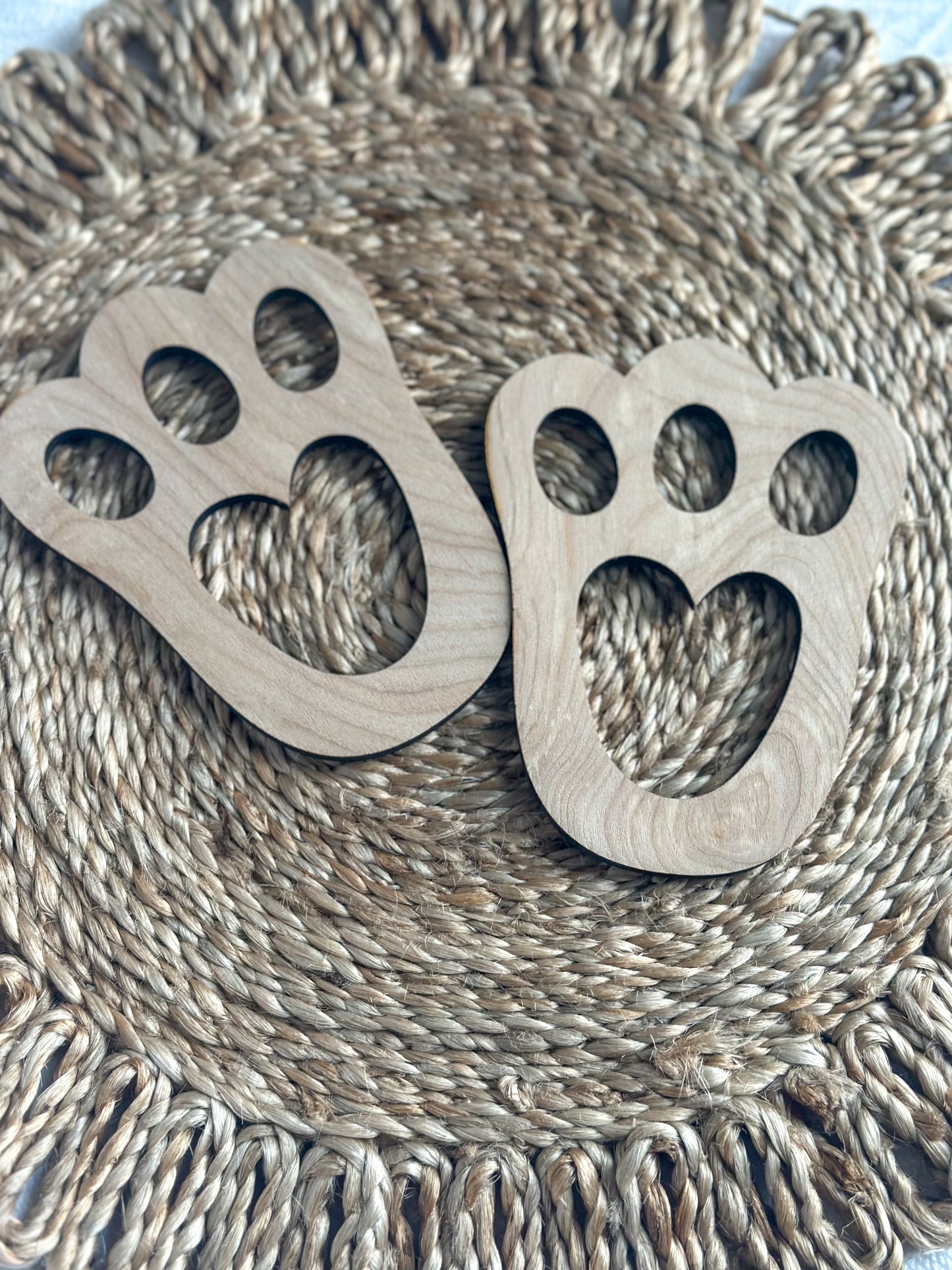 Easter Bunny Footprints