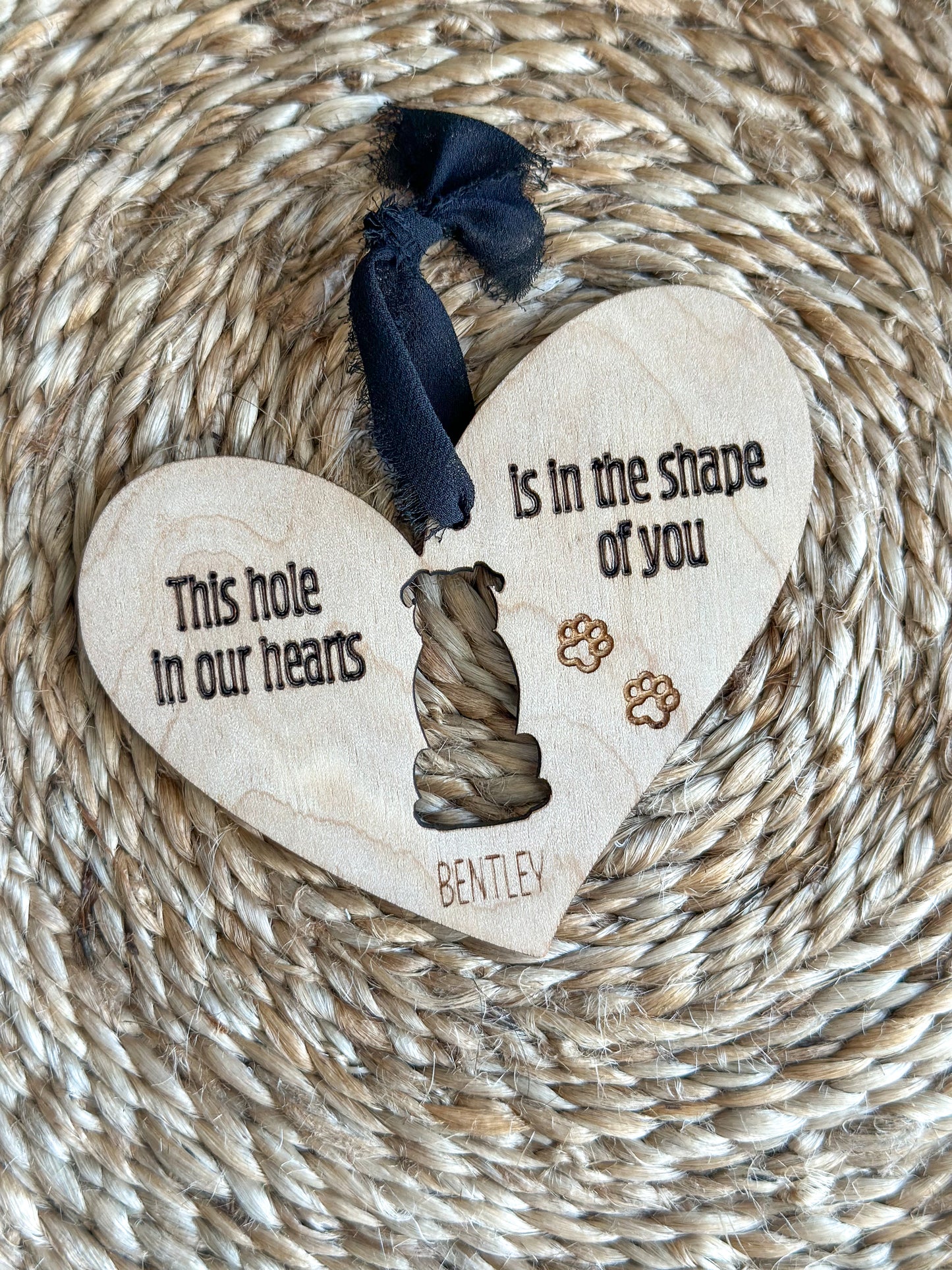 Dog Memorial Ornament