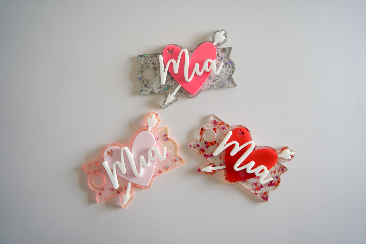 Cupid's Heart Stanley Cup Topper