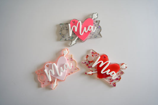 Cupid's Heart Stanley Cup Topper