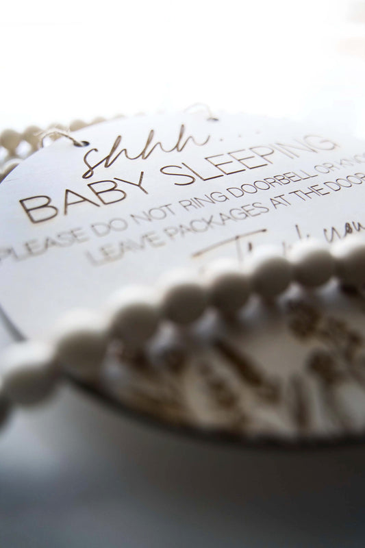 Baby Sleeping Door Hanger