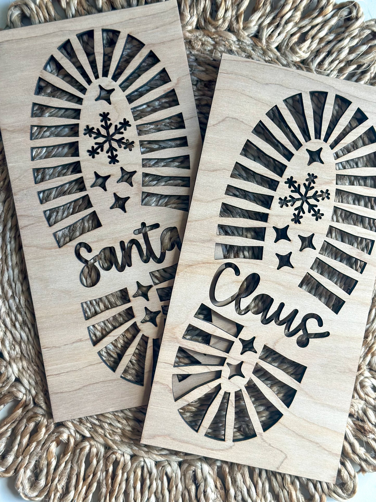 Santa Claus Footprints