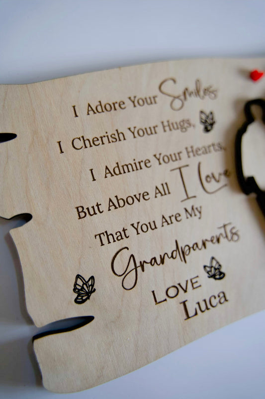 Personalized Grandparent Sign