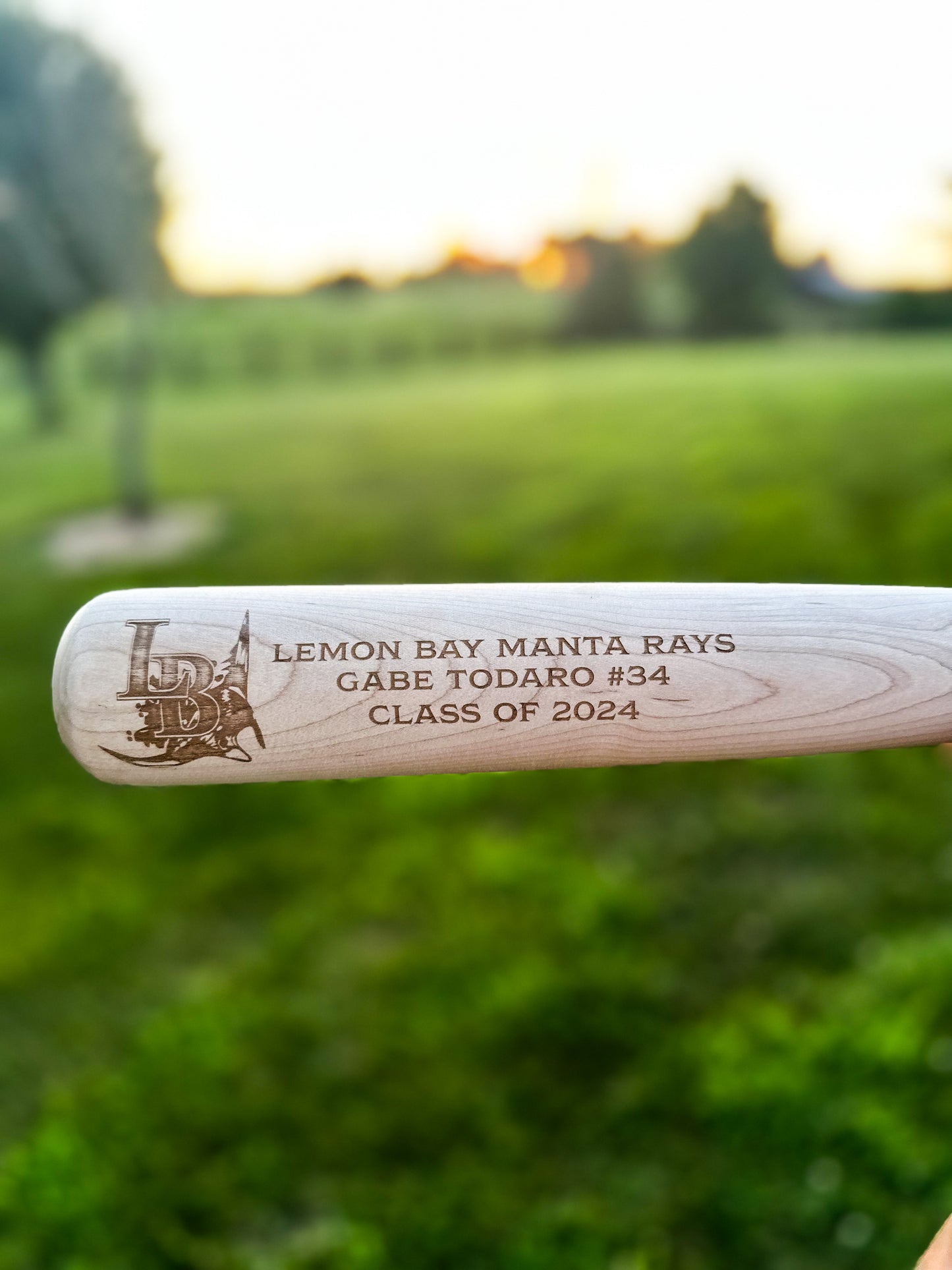 Engraved Baseball Bat