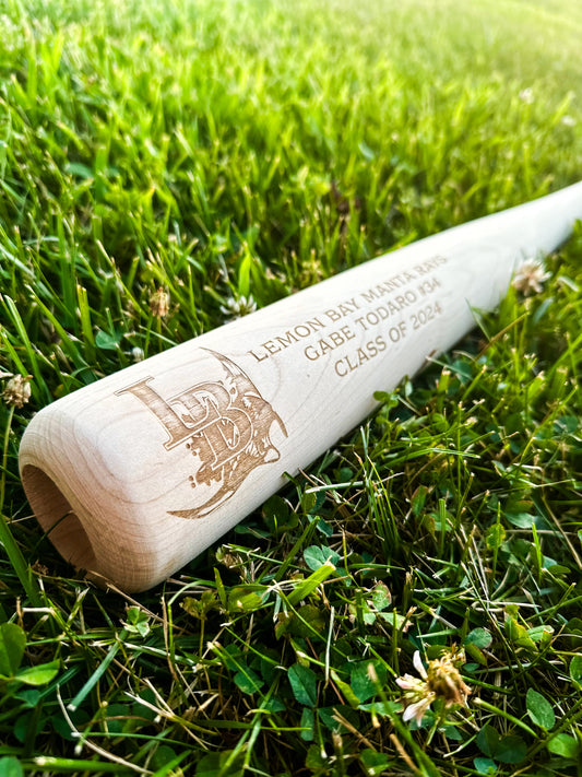 Engraved Baseball Bat