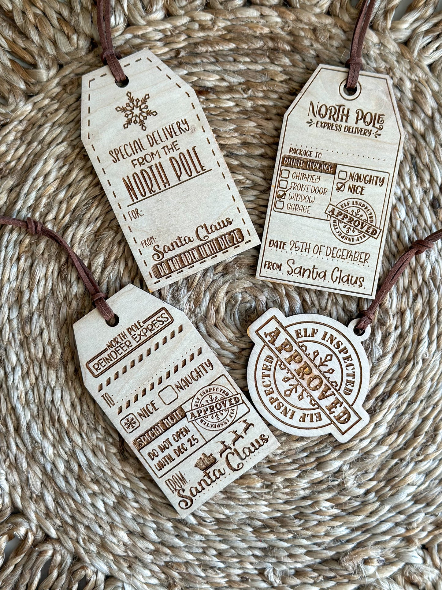 North Pole Gift Tags