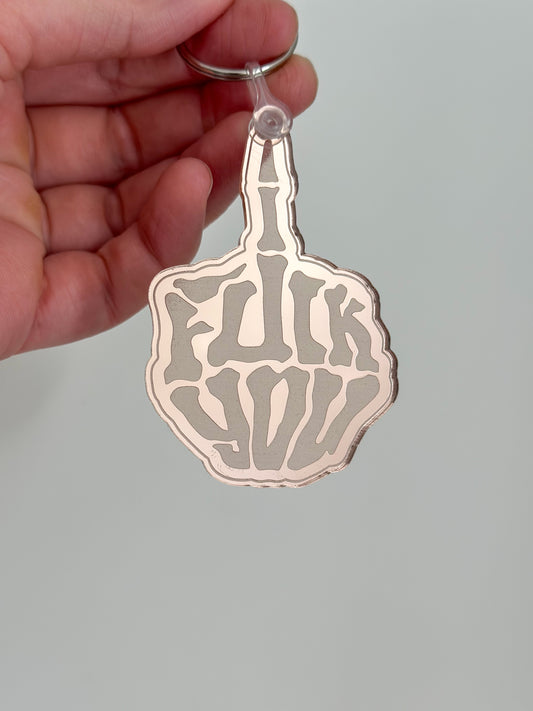 Fuck You Keychain