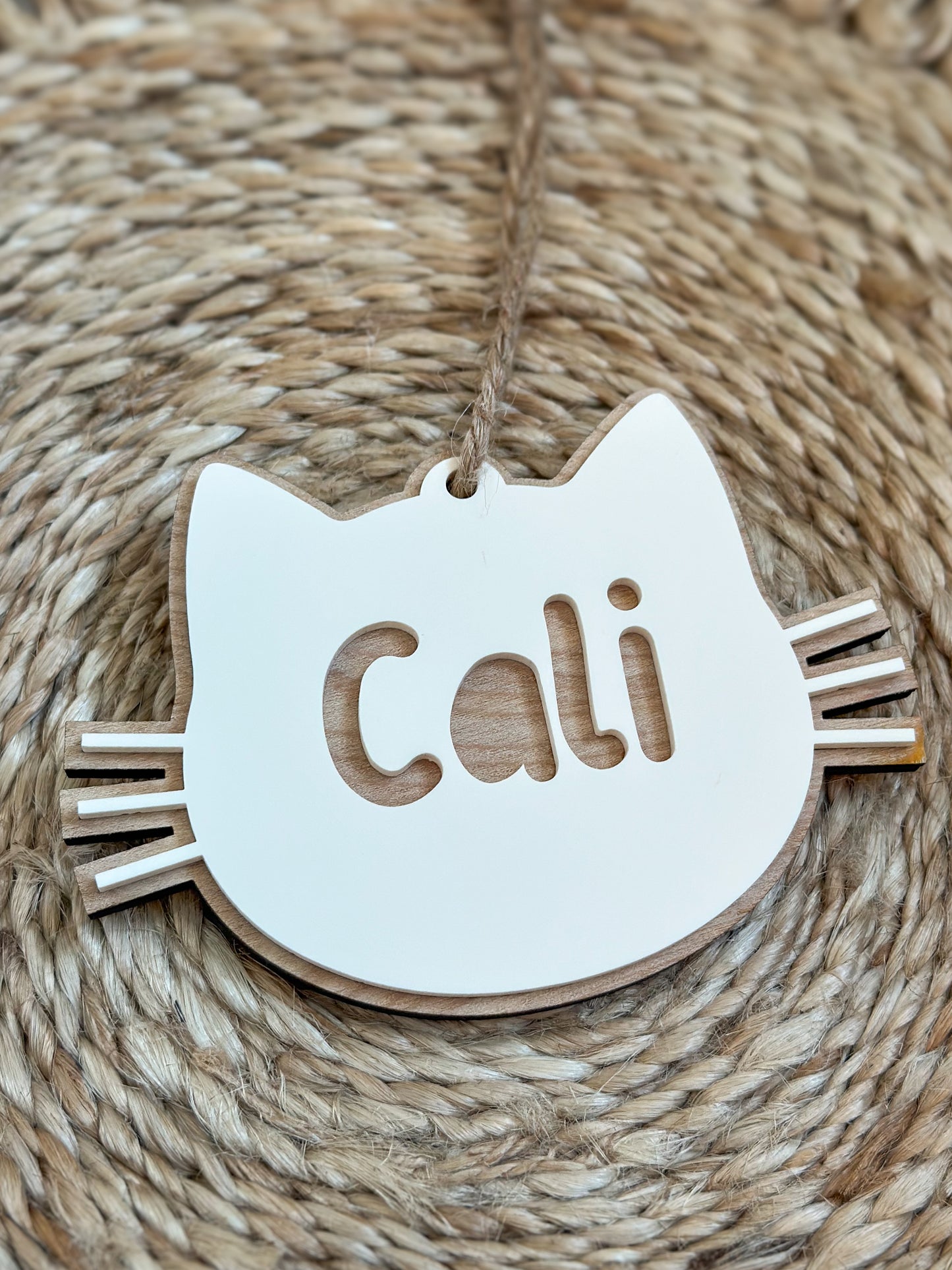 Personalized Cat Ornament