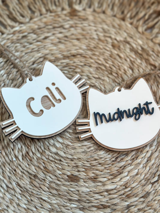 Personalized Cat Ornament