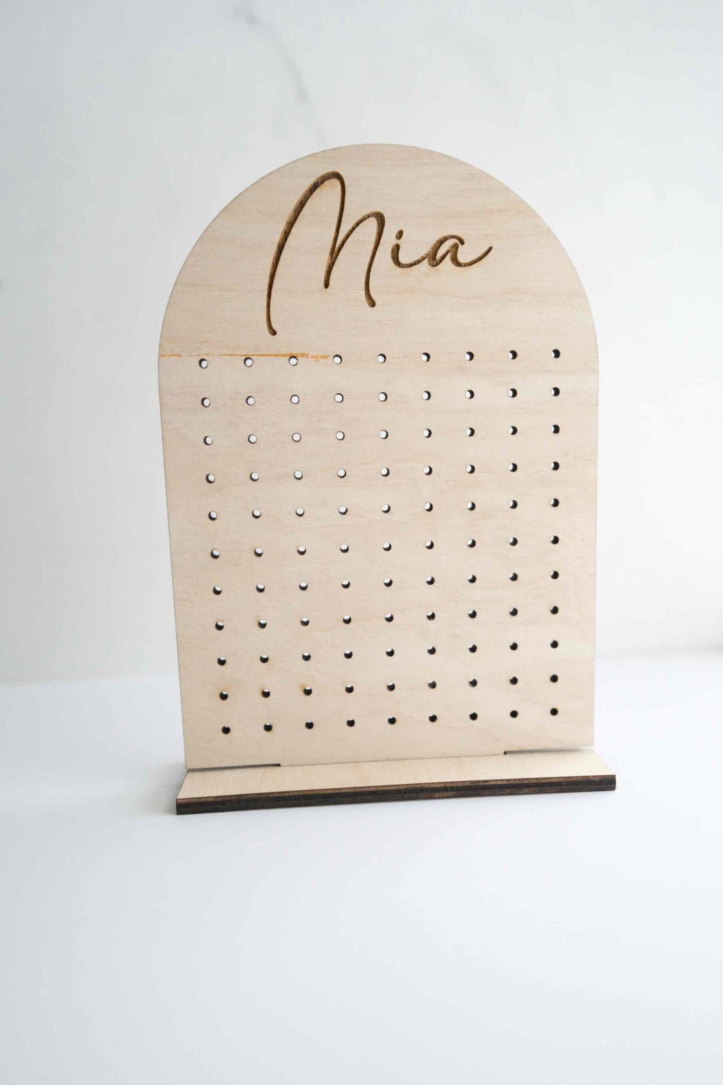 Personalized Earring Stand