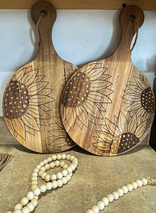 Sunflower Cutting Board